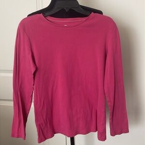 Bass G.H. Bass & Co. Classic Cotton Long Sleeve Tee Size L